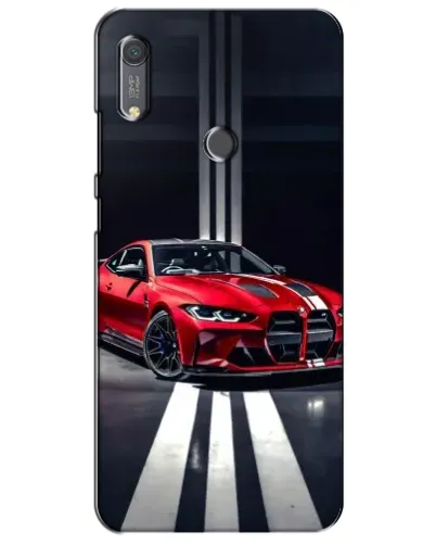Чехол для Huawei Y6s с картинкой «Красная BMW на дороге» Чехол для Huawei Y6s с картинкой «Красная BMW на дороге»