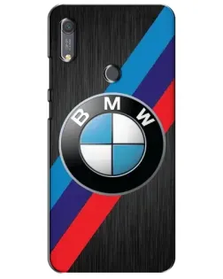 Чехол для Huawei Y6s с картинкой «BMW M-stripes стиль»