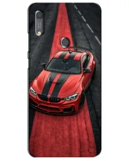 Чехол для Huawei Y6s с картинкой «BMW на красной дорожке»