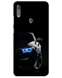 Чехол для Huawei Y6s с картинкой «BMW — ночной взгляд»