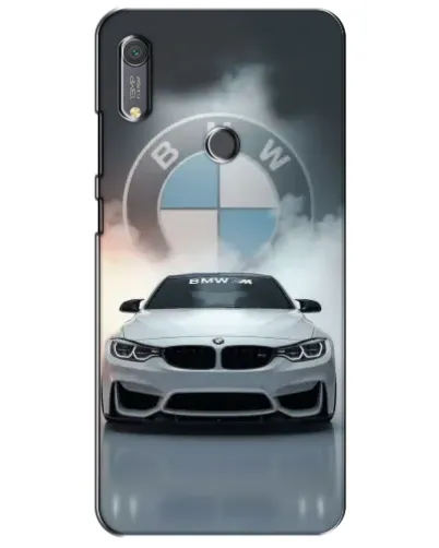 Чехол для Huawei Y6s с картинкой «BMW в белом дыму» Чехол для Huawei Y6s с картинкой «BMW в белом дыму»
