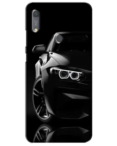 Чехол для Huawei Y6s с картинкой «Черная BMW — профиль» Чехол для Huawei Y6s с картинкой «Черная BMW — профиль»