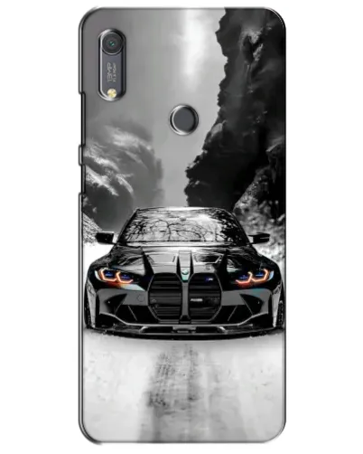 Чехол для Huawei Y6s с картинкой «BMW — акварельный дрифт» Чехол для Huawei Y6s с картинкой «BMW — акварельный дрифт»