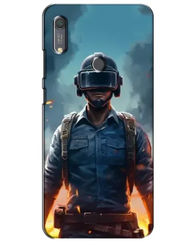 Чехол для Huawei Y6s с картинкой «PUBG — реалистичный герой» Чехол для Huawei Y6s с картинкой «PUBG — реалистичный герой»