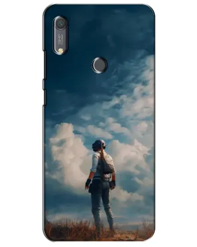 Чехол для Huawei Y6s с картинкой «Герой PUBG на скале» Чехол для Huawei Y6s с картинкой «Герой PUBG на скале»