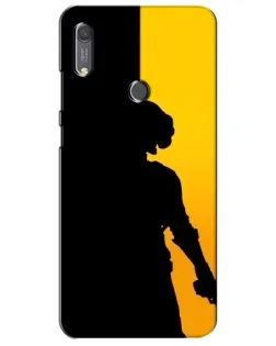 Чехол для Huawei Y6s с картинкой «Тень воина PUBG»