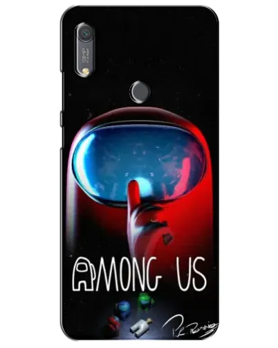 Чохол для Huawei Y6s з картинкою «Червоний імпостер — макро» Чохол для Huawei Y6s з картинкою «Червоний імпостер — макро»