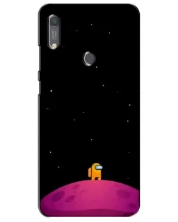 Чохол для Huawei Y6s з картинкою «Самотній герой на планеті» Чохол для Huawei Y6s з картинкою «Самотній герой на планеті»