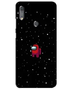 Чохол для Huawei Y6s з картинкою «Червоний Among Us»