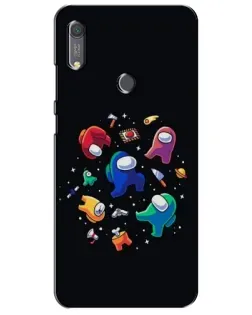 Чохол для Huawei Y6s з картинкою «Among Us космос»