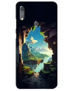 Чохол для Huawei Y6s з картинкою «Вид з печери»