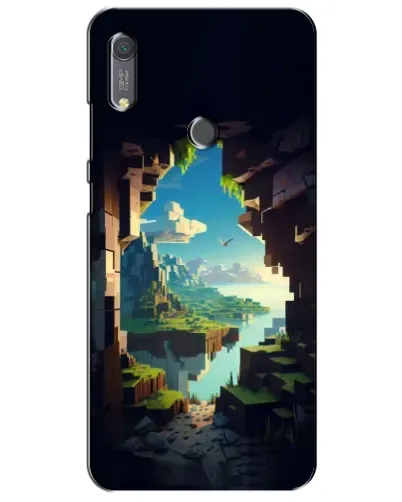 Чохол для Huawei Y6s з картинкою «Вид з печери»