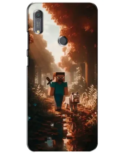Чохол для Huawei Y6s з картинкою «Стів у лісі»