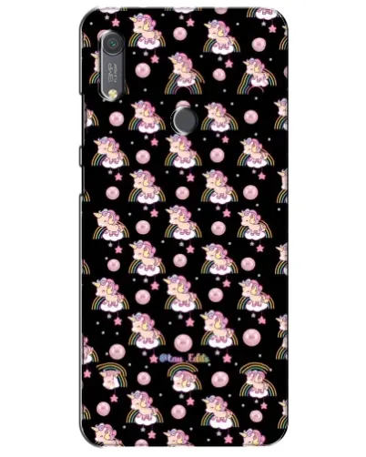Чохол для Huawei Y6s з картинкою «Magic Unicorn паттерн»
