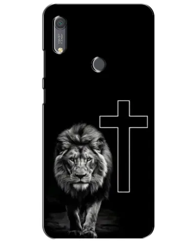 Чохол для Huawei Y6s з картинкою «Лев та Хрест»