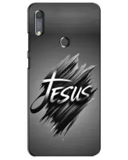 Чохол для Huawei Y6s з картинкою «Напис Jesus Graffiti»