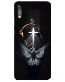 Чохол для Huawei Y6s з картинкою «Голуб та Світло»