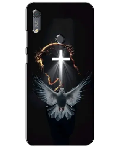 Чохол для Huawei Y6s з картинкою «Голуб та Світло»