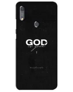 Чохол для Huawei Y6s з картинкою «GOD — Бог над усім»