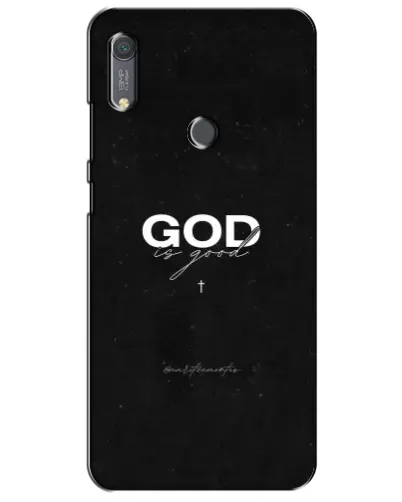 Чохол для Huawei Y6s з картинкою «GOD — Бог над усім»