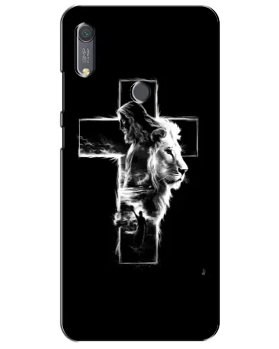 Чехол для Huawei Y6s с картинкой «Сияющий крест Jesus» Чехол для Huawei Y6s с картинкой «Сияющий крест Jesus»
