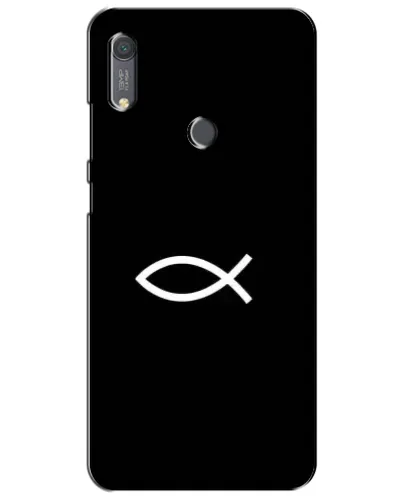 Чехол для Huawei Y6s с картинкой «Символ рыбы Jesus» Чехол для Huawei Y6s с картинкой «Символ рыбы Jesus»