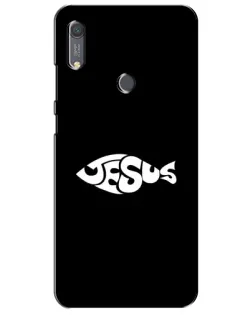 Чехол для Huawei Y6s с картинкой «Рыба Jesus» Чехол для Huawei Y6s с картинкой «Рыба Jesus»