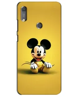 Чохол для Huawei Y6s з картинкою «Міккі на жовтому»