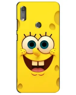 Чохол для Huawei Y6s з картинкою «Губка Боб посмішка»