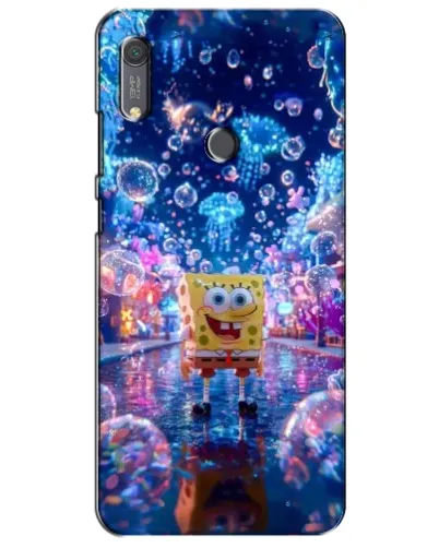 Чохол для Huawei Y6s з картинкою «Неоновий океан»
