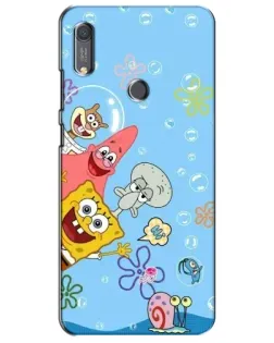 Чохол для Huawei Y6s з картинкою «Веселі бульбашки»