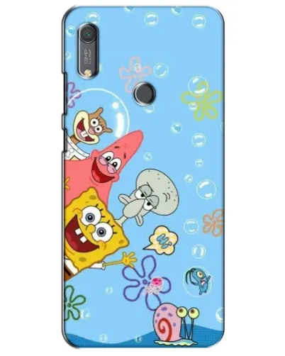Чохол для Huawei Y6s з картинкою «Веселі бульбашки»