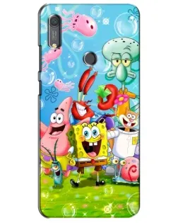 Чехол для Huawei Y6s с картинкой «Губка Боб и друзья» Чехол для Huawei Y6s с картинкой «Губка Боб и друзья»