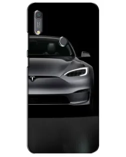 Чехол для Huawei Y6s с картинкой «Tesla Model S Look»
