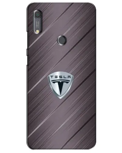 Чехол для Huawei Y6s с картинкой «Металлическая текстура Tesla» Чехол для Huawei Y6s с картинкой «Металлическая текстура Tesla»