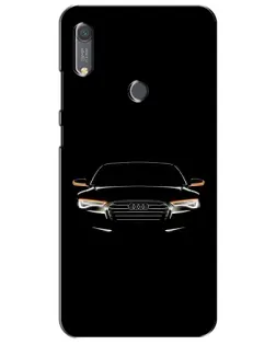 Чохол для Huawei Y6s з картинкою «Audi — нічний контур»