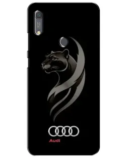 Чохол для Huawei Y6s з картинкою «Графіка — пантера та Audi»
