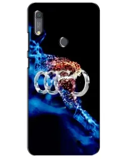 Чохол для Huawei Y6s з картинкою «Енергія лого Audi»