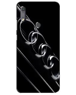 Чохол для Huawei Y6s з картинкою «Audi — абстрактні кільця»