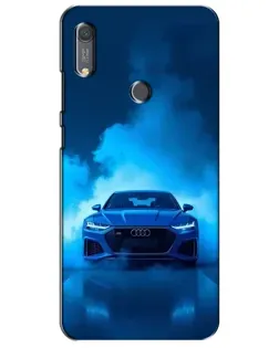Чохол для Huawei Y6s з картинкою «Audi — блакитна енергія»