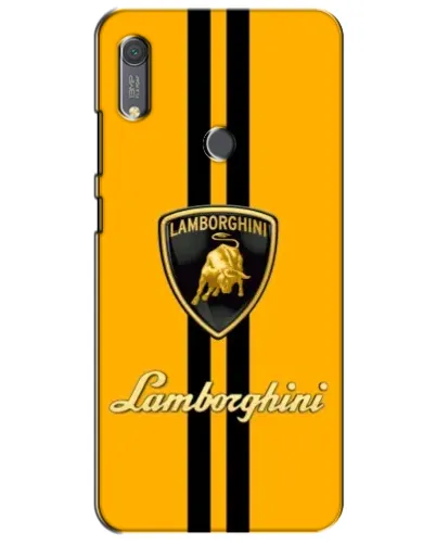Чехол для Huawei Y6s с картинкой «Lamborghini Stripe желтый» Чехол для Huawei Y6s с картинкой «Lamborghini Stripe желтый»