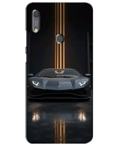 Чехол для Huawei Y6s с картинкой «Lamborghini золотые линии» Чехол для Huawei Y6s с картинкой «Lamborghini золотые линии»