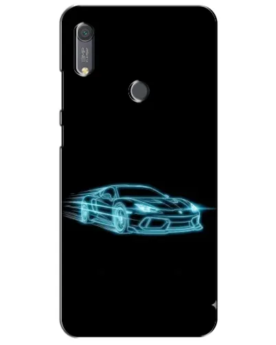 Чехол для Huawei Y6s с картинкой «Неоновый контур Lamborghini» Чехол для Huawei Y6s с картинкой «Неоновый контур Lamborghini»