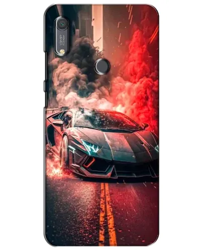 Чехол для Huawei Y6s с картинкой «Lamborghini красный дым» Чехол для Huawei Y6s с картинкой «Lamborghini красный дым»