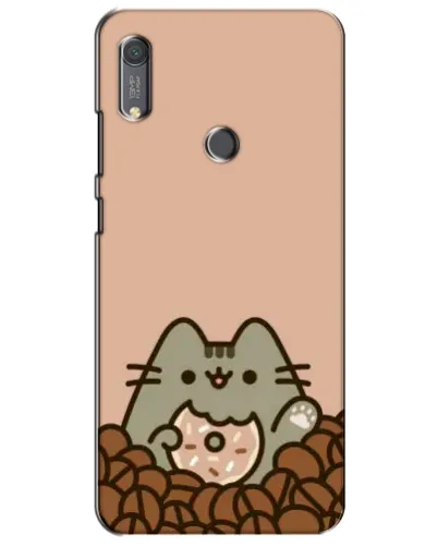 Чехол для Huawei Y6s с картинкой «Кофейный Пушин»
