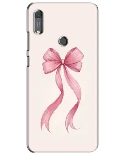 Чохол для Huawei Y6s з картинкою «Рожевий бант»