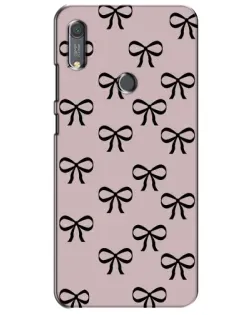 Чохол для Huawei Y6s з картинкою «Чорні бантики»