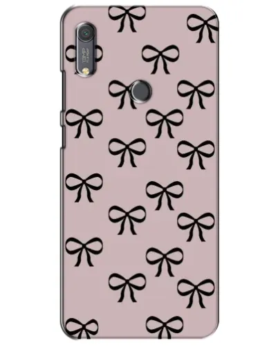 Чохол для Huawei Y6s з картинкою «Чорні бантики»