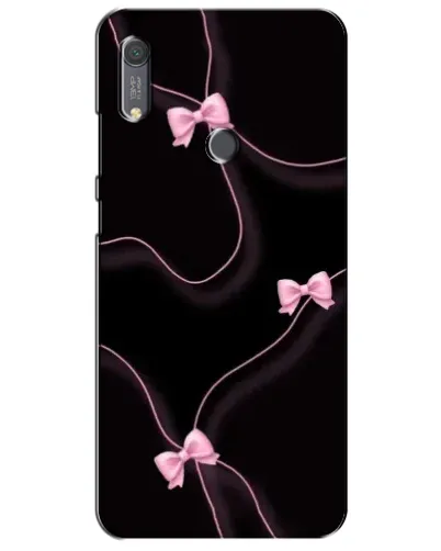 Чохол для Huawei Y6s з картинкою «Рожеві стрічки»