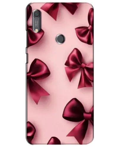 Чохол для Huawei Y6s з картинкою «Бордовий атлас»